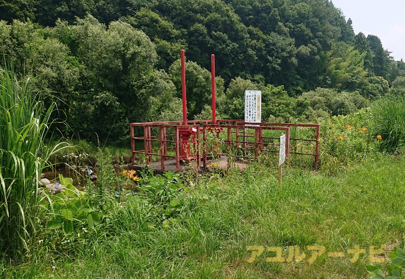 荒川のアユルアー可能エリアの画像
